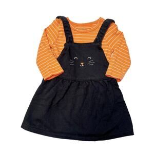 Carter's Cat Jumper Outfit Size 6m